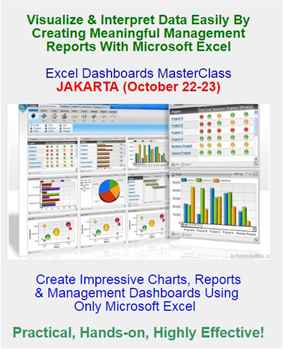 Excel Dashboards MasterClass OCT 22-23, 2018
