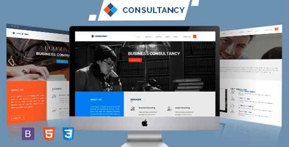 CONSULTANCY Bootstrap Admin Template HTML